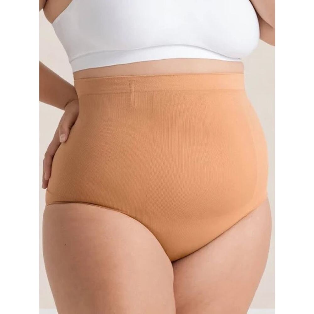 EMPETUA by SHAPERMINT NIP $40 SAND High Waisted Shaper Panty Size XXXL